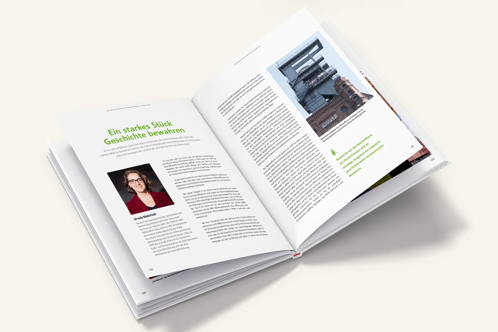 Eindrücke aus dem Buchprojekt Von der Kohlestadt zur Klimastadt. Bottrop. Unsere Stadt
