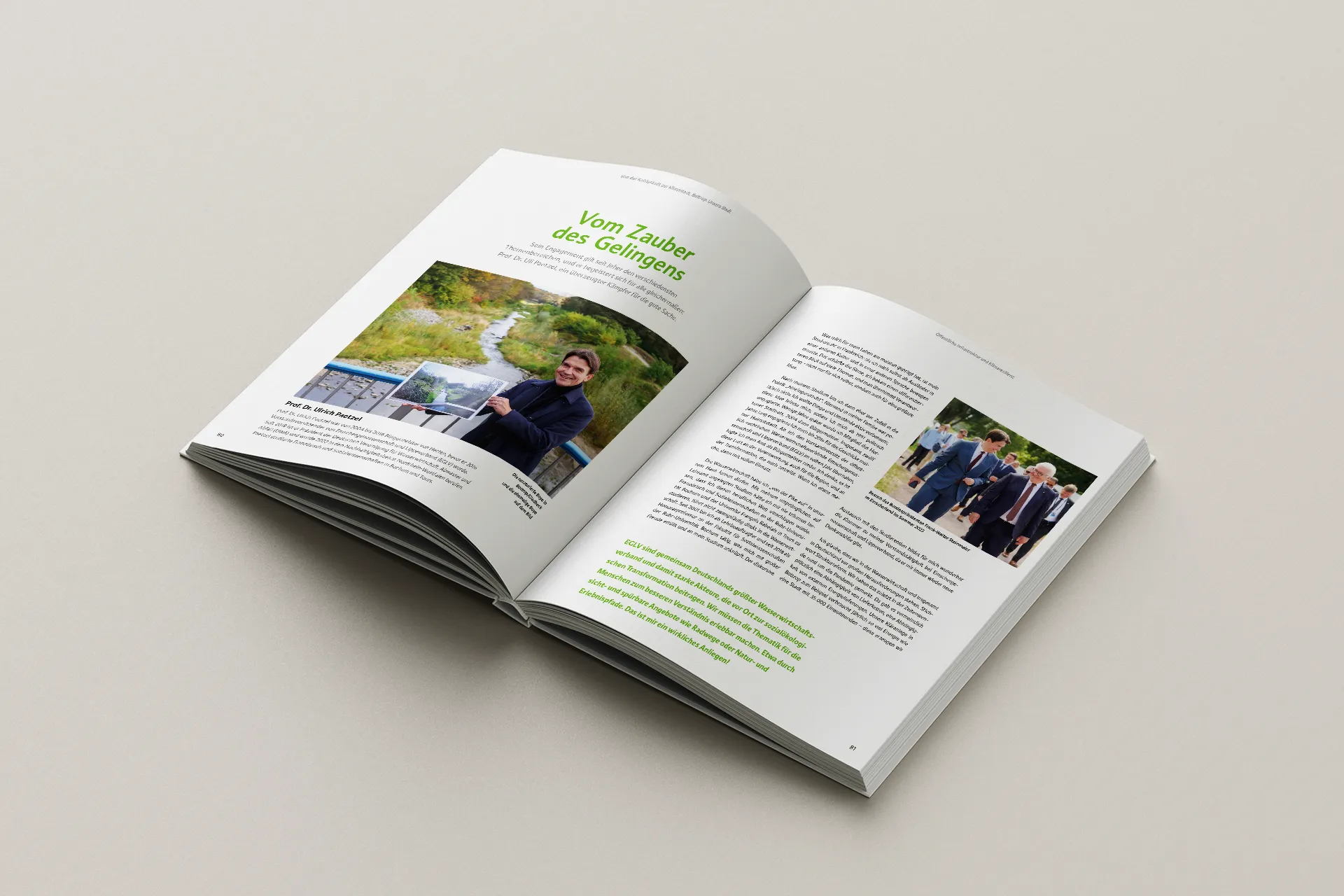 Eindrücke aus dem Buchprojekt Von der Kohlestadt zur Klimastadt. Bottrop. Unsere Stadt
