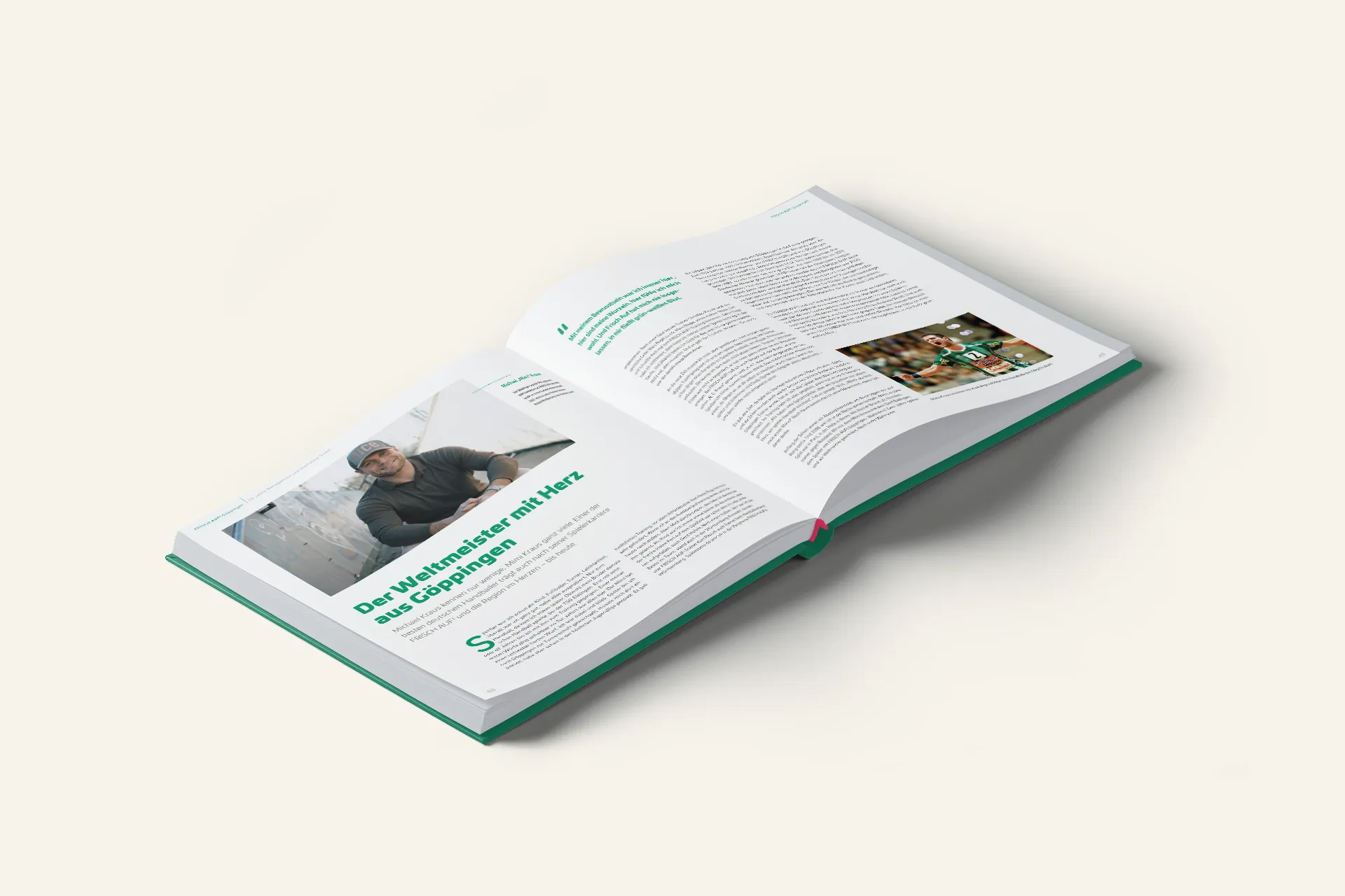 Eindrücke aus dem Buchprojekt Frisch auf! Göppingen – 30 Jahre Management und Marketing GmbH