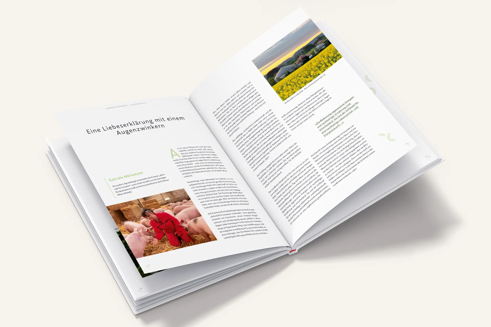 Eindrücke aus dem Buchprojekt Landkreis Osnabrück – ganz persönlich
