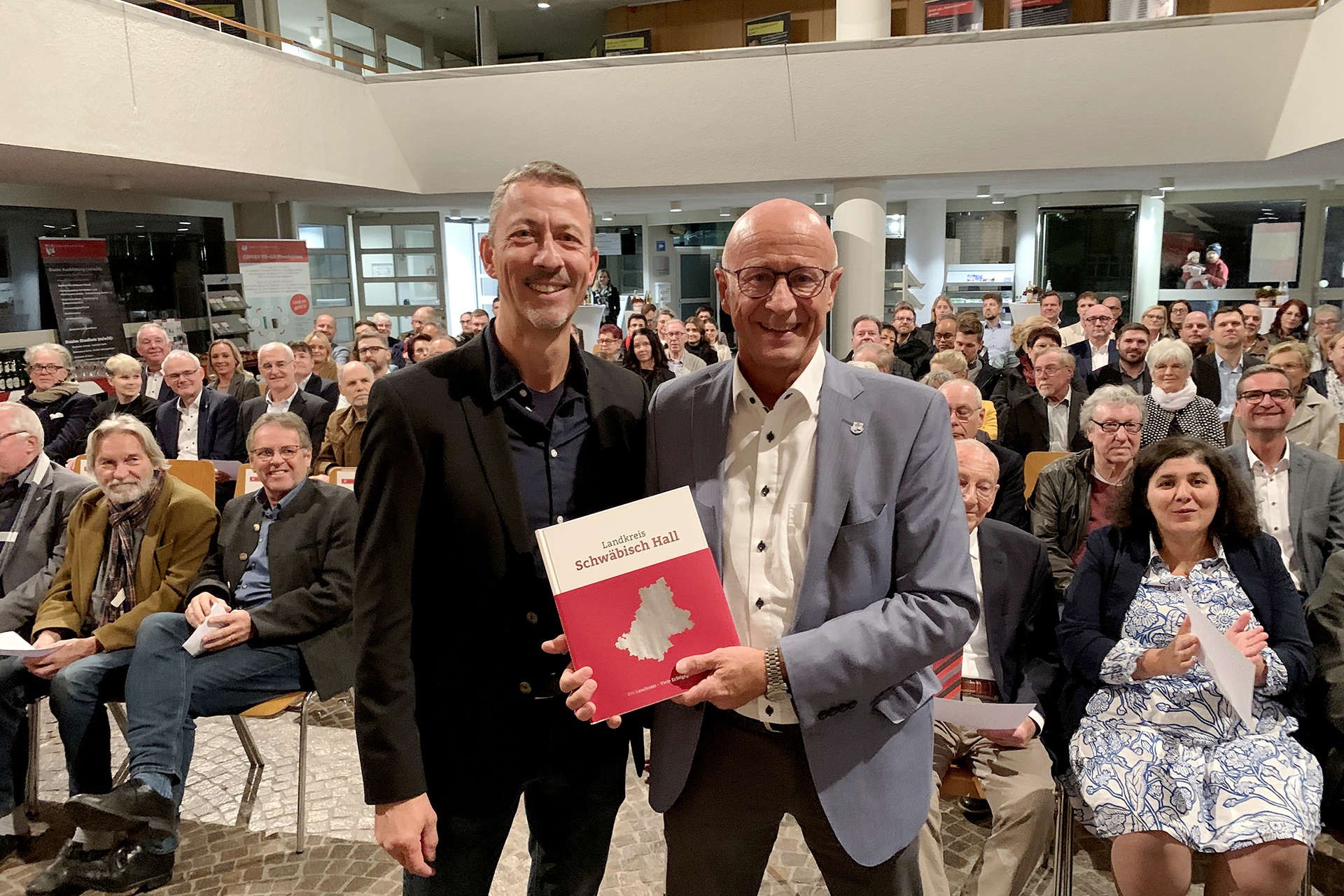 Veranstaltung zum Buch Landkreis Schwäbisch Hall. Ein Landkreis – Viele Erfolgsgeschichten